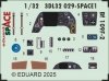 Eduard 3DL32029 Bf 109F-2 SPACE Hobby 2000 / Hasegawa 1/32